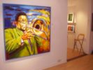 Sonderangebot: In der Galerie ARTEnovum in der Kurzen Geismar Straße wurden Werke von Jürgen Born aus gestellt. Die Bilder gehörten zu farbenfrohen Reihe -Jazz Colours- von Pressefoto: