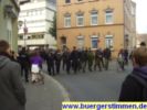 Sonderangebot: Vor der Demonstration ging die Polizei - Auf der Demo herrschte eine entspante Atmosphäre von Pressefoto
