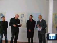 Porth 2006© Jorge Ortega, Hans Ulrich Hellmann, der Bürgermeister Wilhelm Gerhardy, Generalkonsul  Enrique Sada Valls  und der Bürgermeister Wilhelm Gerhardy