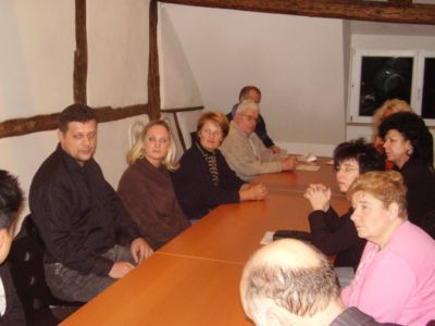 Porth , 2006 © In den Räumen des Stadtradios Göttingen trafen sich die Händler, um über gemeinsame  Werbeaktionen zu beratschlagen.