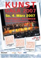 Pressefoto , 2007 © Die Kunst-Gala bestimmte am Sonntag das Kulturleben in Göttingen.
