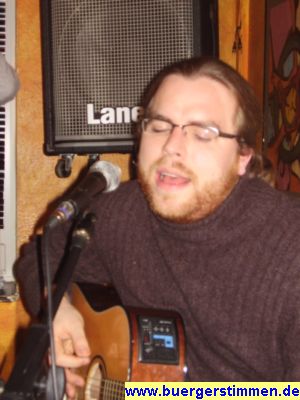 Pressefoto: Porth , 2008 © Niklas Keil spielt Gitarre und ist die zweite Stimme bei "Ich und mein Tiger".