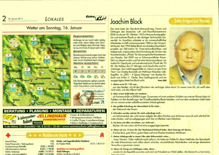 Pressefoto: , 2011 © Rahmen wie bei den Notdienste und beim Interview, swerden auch für redaktionelle Artikel genutzt