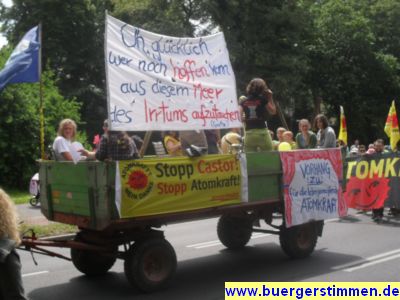 Pressefoto: http://www.buergerstimmen.de/ , 2011 © Banner - Oh, wer noch hoffen kann ais diesem Meer des Irrtums aufzutauchen