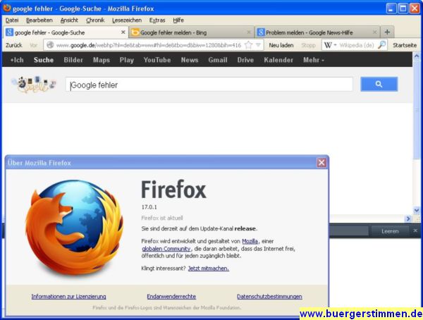 Foto vom Pressemelder: Dr. Dieter Porth , 2012 © Seit google mit dem Firefox 17.0.1 nicht mehr