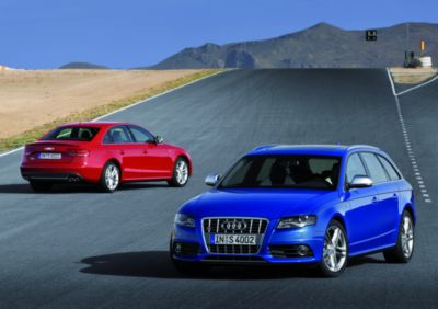 Pressefoto: Pressefoto , 2008 © Audi S4 und Audi S4 Avant